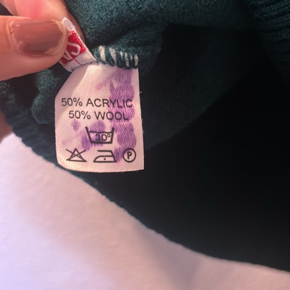 Castle of Ireland green button down cardigan size 42(medium) - Picture 4 of 5